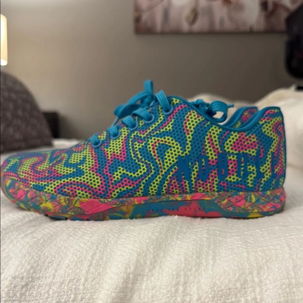 NOBULL neon swirl trainers - Picture 1 of 4